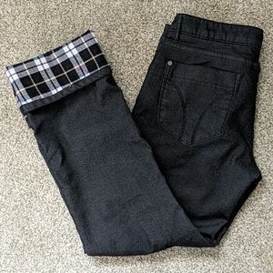 Prana Flannel lined jeans